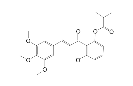 2'-Hydroxy-3,4,5,6'-tetramethoxychalcone, 2-methylpropionate