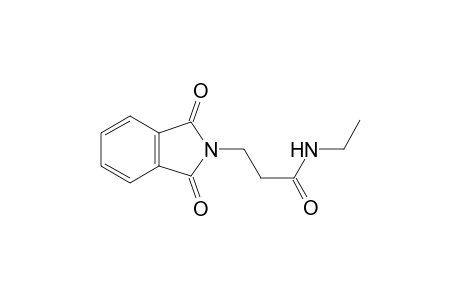 3-(1',3'-Dioxo-1',3'-dihydroisoindol-2'-yl)-N-ethylpropionamide