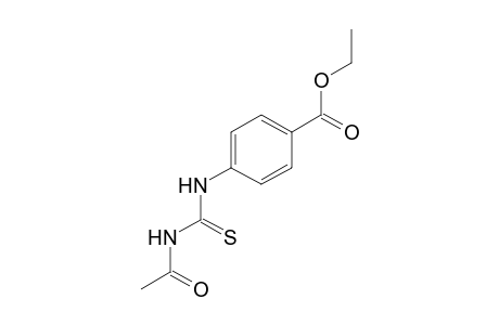 p-(3-acetyl-2-thioureido)benzoic acid, ethyl ester