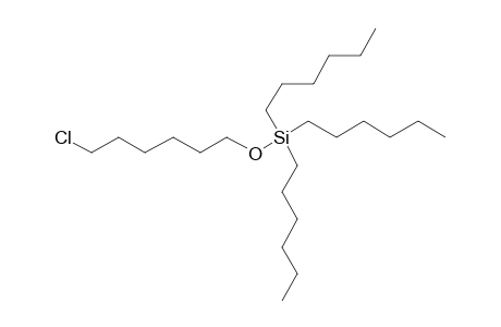 6-Chlorohexanol, trihexylsilyl ester