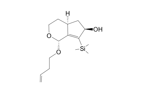 (3RS,5SR,9RS)-9-(BUT-3-ENYLOXY)-2-TRIMETHYLSILYL-8-OXABICYCLO-[3.4.0]-NON-1-ENE-3-OL