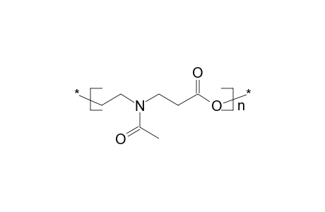 Poly(ester-3-alt-n-acetylethyleneimine)