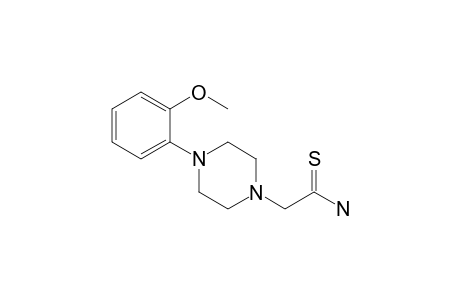 2-[4-(2-Methoxyphenyl)-1-piperazinyl]ethanethioamide