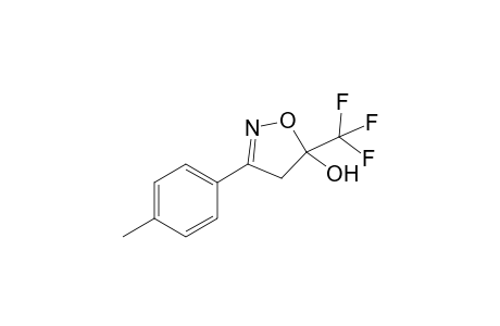 3-p-TOLYL-5-HYDROXY-5-TRIFLUOROMETHYL-4,5-DIHYDRO-ISOXAZOLE