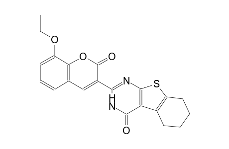 2-(8-ethoxy-2-oxo-2H-chromen-3-yl)-5,6,7,8-tetrahydro[1]benzothieno[2,3-d]pyrimidin-4(3H)-one