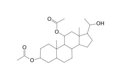 Pregnan-20-ol, 3,11-diacetoxy-