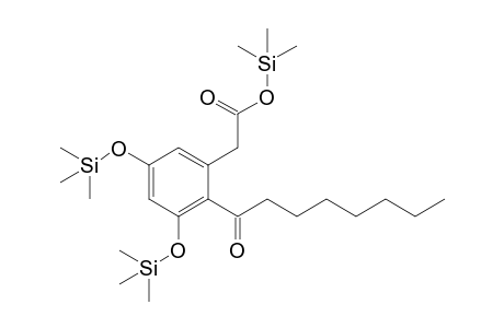 Trimethylsilyl [3,5-bis(trimethylsilyloxy)-2-octanoylphenyl]-acetate