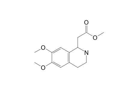 Methyl (6,7-dimethoxy-1,2,3,4-tetrahydroisoquinolin-1-yl)acetate