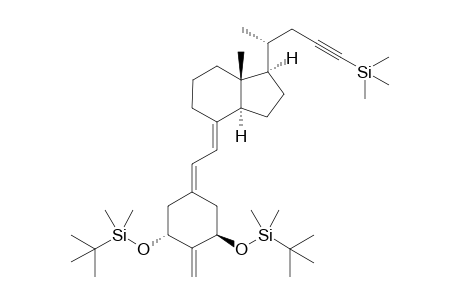 1a-Hydroxy-2-methylidene-24-trimethylsilyl-23,23,24,24-tetradehydro-19,25,26,27-tetranorvitamin D3 1,3-Bis(tert-butyldimethylsilyl)Ether