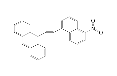 Ethene, 1-(anthracen-9-yl)-2-(5-nitro-1-naphthyl)-, (E)-