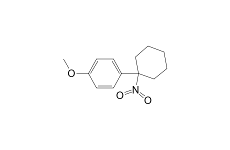 1-Nitro-1-(p-methoxyphenyl)cyclohexane