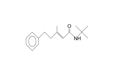 (E)-N-tert-Butyl-3-methyl-5-phenyl-pent-2-enamide