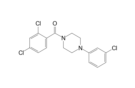 1-(3-Chlorophenyl)-4-(2,4-dichlorobenzoyl)piperazine