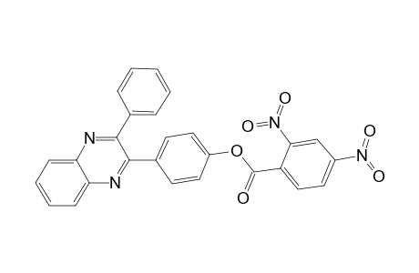 4-(3-Phenyl-2-quinoxalinyl)phenyl 2,4-dinitrobenzoate