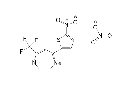 2,3-Dihydro-5-(2'-nitrothenyl)-7-trifluoromethyl-1-diazepinium nitrate