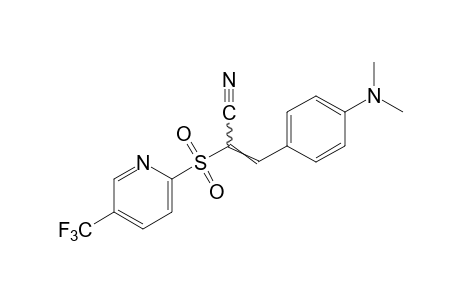 p-(dimethylamino)-alpha-{[5-(trifluoromethyl)-2-pyridyl]sulfonyl}cinnamonitrile