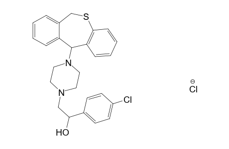 1-[4'-(6",11"-Dihydrdibenzo[b,e]thiepin-11"-yl)piperazin-1'-yl]-1-(4"'-chlorophenyl)ethanol, Hydrochloride salt