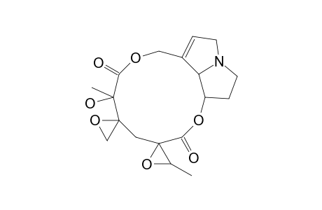 SENECIANNABINE,SENECIPHYLLINE-13,19-BETA-15,20-ALPHA-DIEPOXIDE