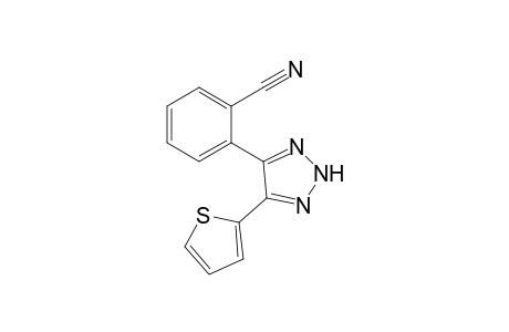 2-(5-(Thiophen-2-yl)-2H-1,2,3-triazol-4-yl)benzonitrile