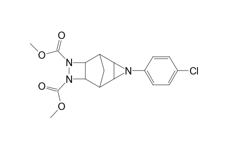 3,4,8-Triazatetracyclo[4.3.1.02,5.07,9]decane-3,4-7,8-(4-Chlorophenylimino)-3,4-bis(methoxycarbonyl)-3,4-diaza-tricyclo[4.2.1]nonane