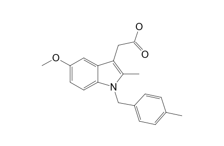 1-(4-METHYLBENZYL)-5-METHOXY-2-METHYLINDOLE-3-ACETIC-ACID