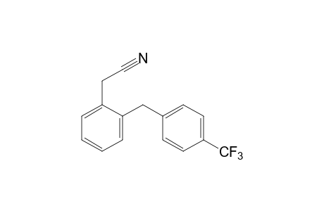 {o-[p-(Trifluoromethyl)benzyl}phenyl}acetonitrile