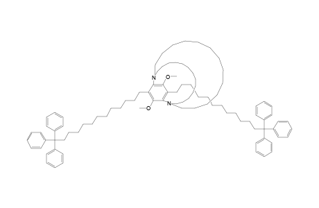 1,15-Diazatricyclo[13.13.4.2(29,32)]tetratriaconta-29,31,33-triene, 30,33-dimethoxy-31,34-bis(13,13,13-triphenyltridecyl)-