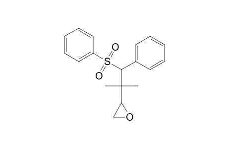 2-(2-Methyl-1-phenyl-1-(phenylsulfonyl)propan-2-yl)oxirane