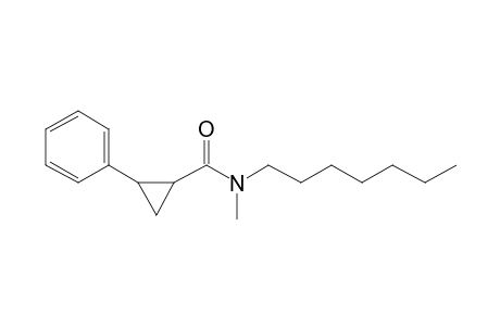 1-Cyclopropanecarboxamide, 2-phenyl, N-methyl-N-heptyl-