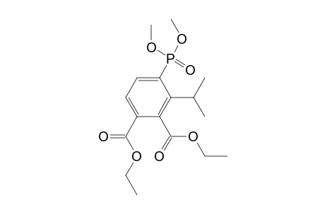 Dimethyl (2-isopropyl-3,4-diethoxycarbonylphenyl)phosphonate