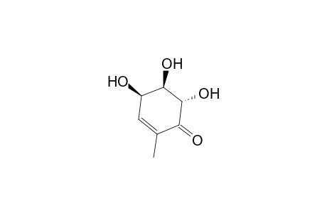 2-Methyl-4,5,6-tris(oxidanyl)cyclohex-2-en-1-one