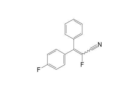 (E/Z)-2-Fluoro-3-(4-fluorophenyl)-3-phenylacrylonitrile