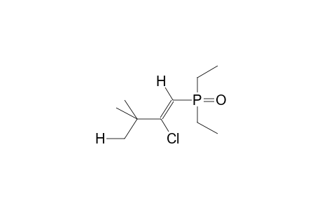 Z-2-CHLORO-2-TERT-BUTYLVINYL(DIETHYL)PHOSPHINOXIDE