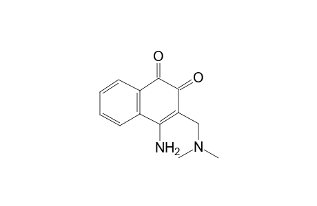 4-Amino-3-dimethylaminomethyl-1,2-naphthalindione