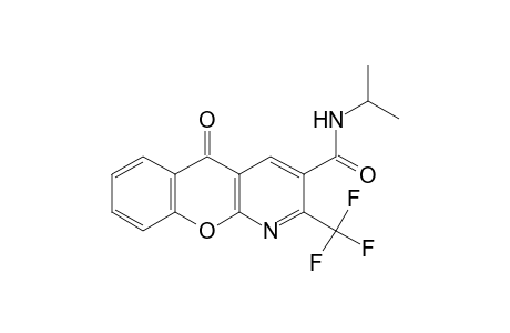N-ISOPROPYL-5-OXO-2-(TRIFLUOROMETHYL)-5H-[1]BENZOPYRANO[2,3-b]PYRIDINE-3-CARBOXAMIDE