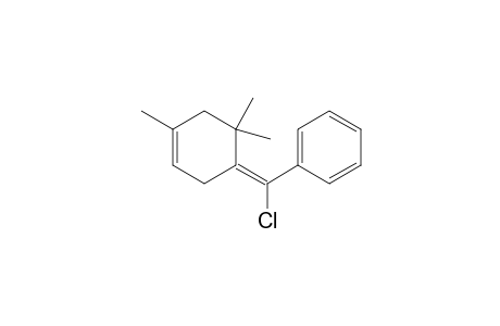 4-[(E)-alpha-Chlorobenzyliden]-1,5,5-trimethyl-1-cyclohexene