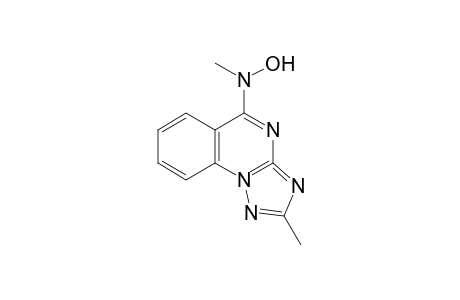 N-methyl-N-(2-methyl-s-triazolo[1,5-a]quinazolin-5-yl)hydroxylamine