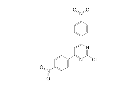 2-Chloro-4,6-bis(4-nitrophenyl)pyrimidine