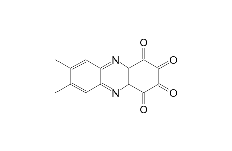 1,2,3,4-Phenazinetetrone,dihydro-,7,8-dimethyl-