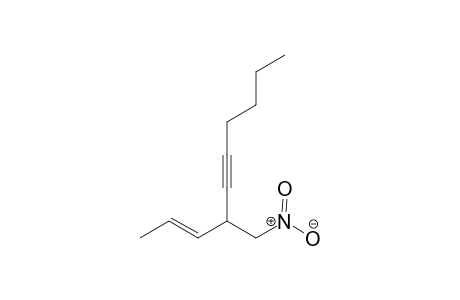 (E) 2-(1-Propene)-1-nitrooct-3-yne