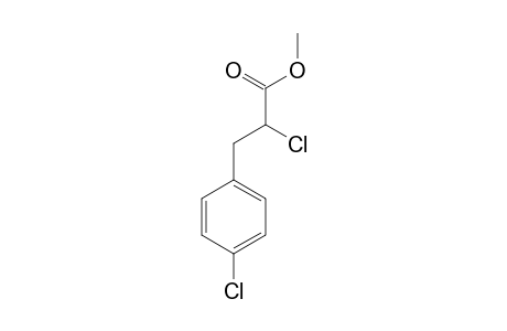 Benzenepropanoic acid, .alpha.,4-dichloro-, methyl ester