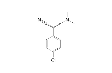 p-CHLORO-beta-(DIMETHYLAMINO)ATROPONITRILE