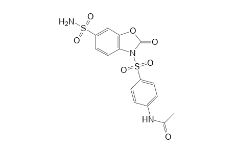 4'-[(2-oxo-6-sulfamoyl-3-benzoxazolinyl)sulfonyl]acetanilide