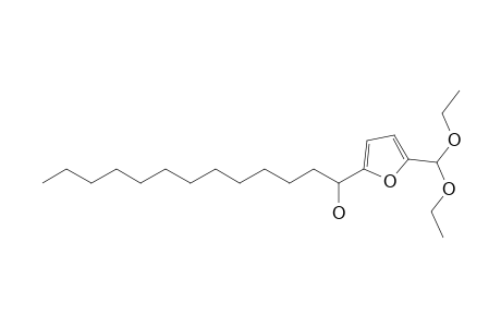 2-Diethoxymethyl-5-(1-hydroxytridecyl)furan