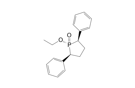(meso)-(trans)-1-Ethoxy-(cis)-2,5-diphenyl-1-.lambda.(5)-phospholan-1-one
