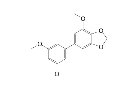 3'-HYDROXY-5,5'-DIMETHOXY-3,4-METHYLENEDIOXYBIPHENYL