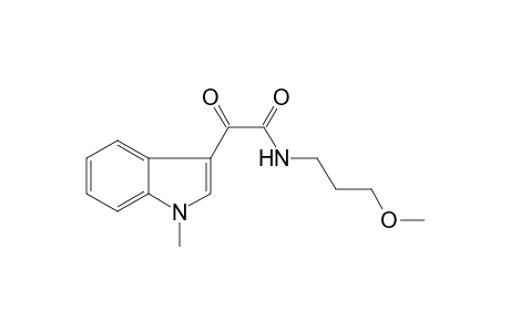 Acetamide, N-(3-methoxypropyl)-2-(1-methyl-1H-indol-3-yl)-2-oxo-