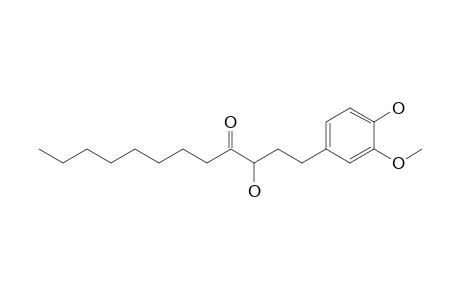 3-Hydroxy-1-(4-hydroxy-3-methoxyphenyl)dodecan-4-one