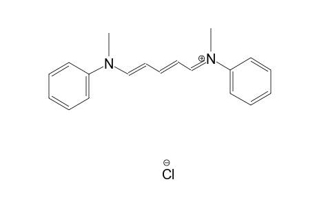 Methyl-[5-(N-methyl-N-phenylamino)-2,4-pentadienylidene]phenylammonium chloride