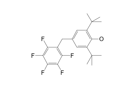 Phenol, 2,6-ditert-butyl-4-2,3,4,5,6-pentafluorobenzyl-